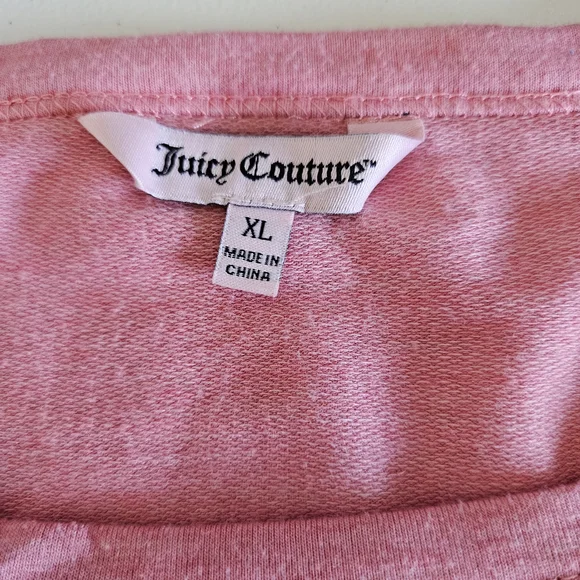 Juicy Couture Pink Cutout Sweatshirt - Picture 4 of 5